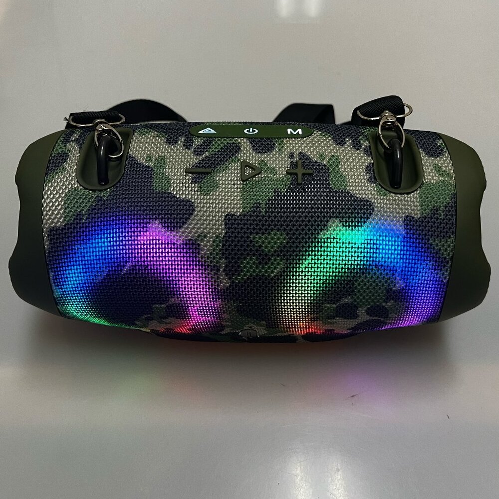Camouflage XTREEM4 MINI LED Portable Wireless Speaker with RGB Light Not JBL\